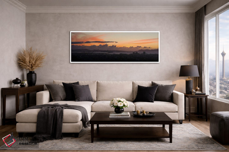 تابلو دکوراتیو Oakland, San Francisco Bay, San Francisco, California… اثر پانورامیک ایمجز - D4W