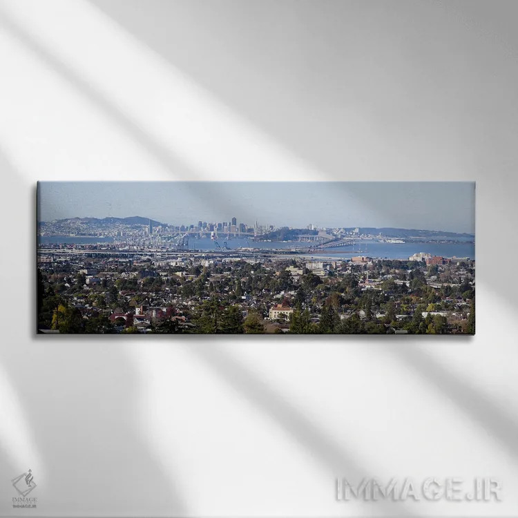 تابلو دکوراتیو San Francisco Bay, San Francisco, California, USA" - "س… اثر پانورامیک ایمجز - نمای روبهرو روی دیوار