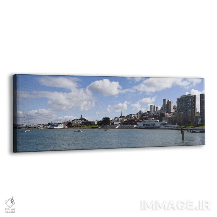 تابلو دکوراتیو Fisherman's Wharf District, San Francisco, California… اثر پانورامیک ایمجز - نمای پرسپکتیو محصول