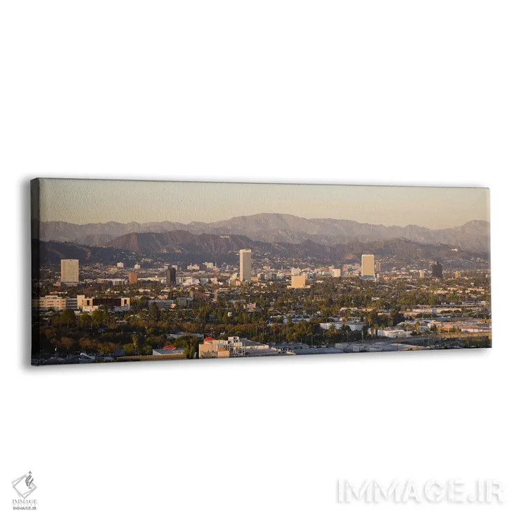 تابلو دکوراتیو Miracle Mile, Hayden Tract, Hollywood, Griffith Park Ob… اثر پانورامیک ایمجز - نمای پرسپکتیو محصول