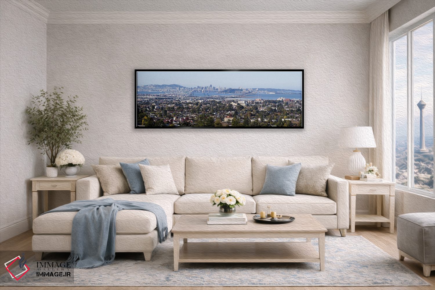 تابلو دکوراتیو San Francisco Bay, San Francisco, California, USA" - "س… اثر پانورامیک ایمجز - D5B