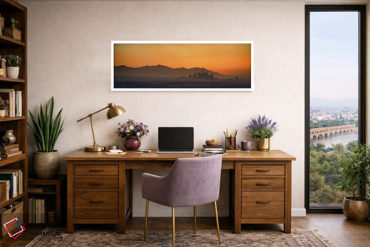 تابلو دکوراتیو San Gabriel Mountains, Los Angeles, California, USA"… اثر پانورامیک ایمجز - D1W
