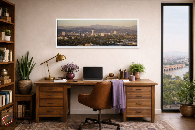 تابلو دکوراتیو Miracle Mile, Hayden Tract, Hollywood, Griffith Park Ob… اثر پانورامیک ایمجز - D1W