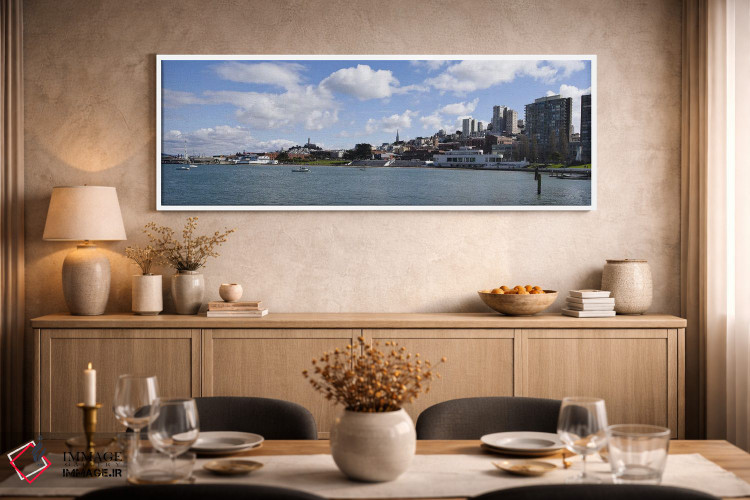 تابلو دکوراتیو Fisherman's Wharf District, San Francisco, California… اثر پانورامیک ایمجز - D2W