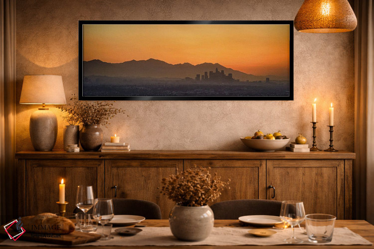 تابلو دکوراتیو San Gabriel Mountains, Los Angeles, California, USA"… اثر پانورامیک ایمجز - D2B