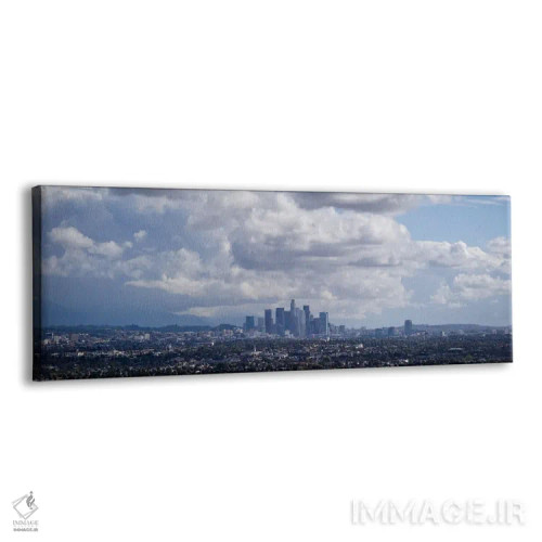 تابلو دکوراتیو Los Angeles, California, USA" - "ساختمان ها در یک شهر… اثر پانورامیک ایمجز - نمای پرسپکتیو محصول