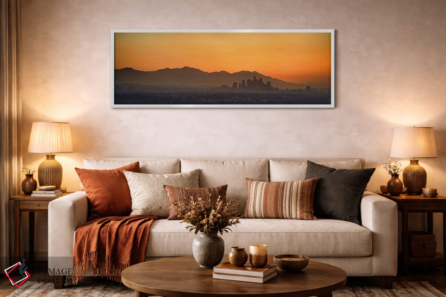 تابلو دکوراتیو San Gabriel Mountains, Los Angeles, California, USA"… اثر پانورامیک ایمجز - D4W