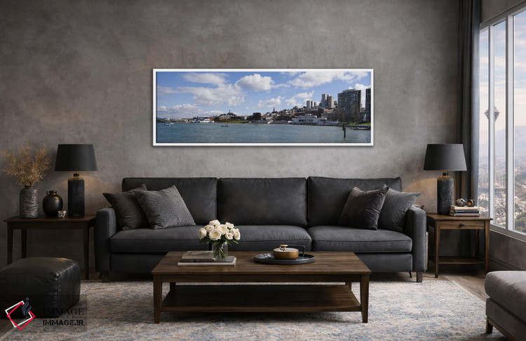 تابلو دکوراتیو Fisherman's Wharf District, San Francisco, California… اثر پانورامیک ایمجز - D5W