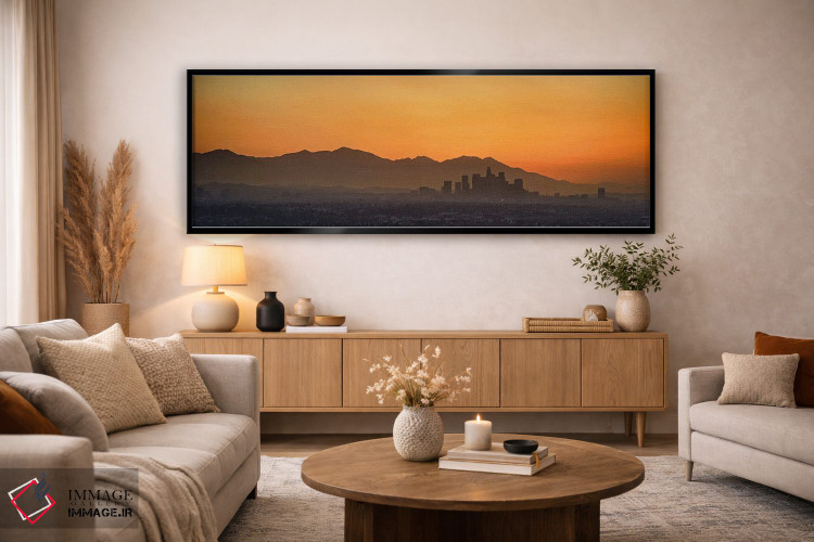 تابلو دکوراتیو San Gabriel Mountains, Los Angeles, California, USA"… اثر پانورامیک ایمجز - D5B