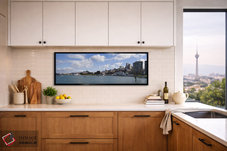تابلو دکوراتیو Fisherman's Wharf District, San Francisco, California… اثر پانورامیک ایمجز - D6B