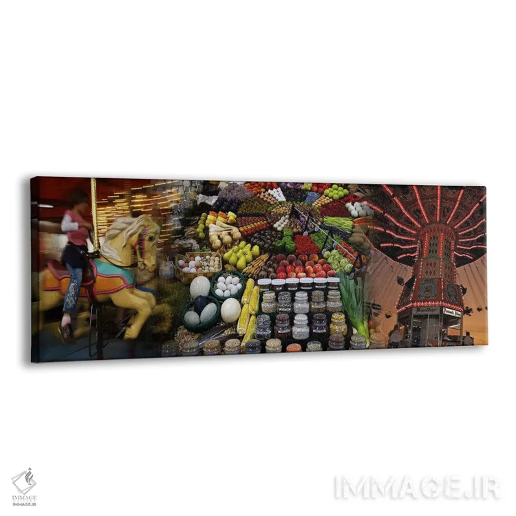 تابلو دکوراتیو نمایشگاه ایالتی اثر پانورامیک ایمجز - نمای پرسپکتیو محصول