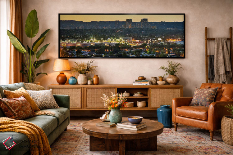 تابلو دکوراتیو Culver City, Los Angeles County, California, USA" - "شه… اثر پانورامیک ایمجز - D4B
