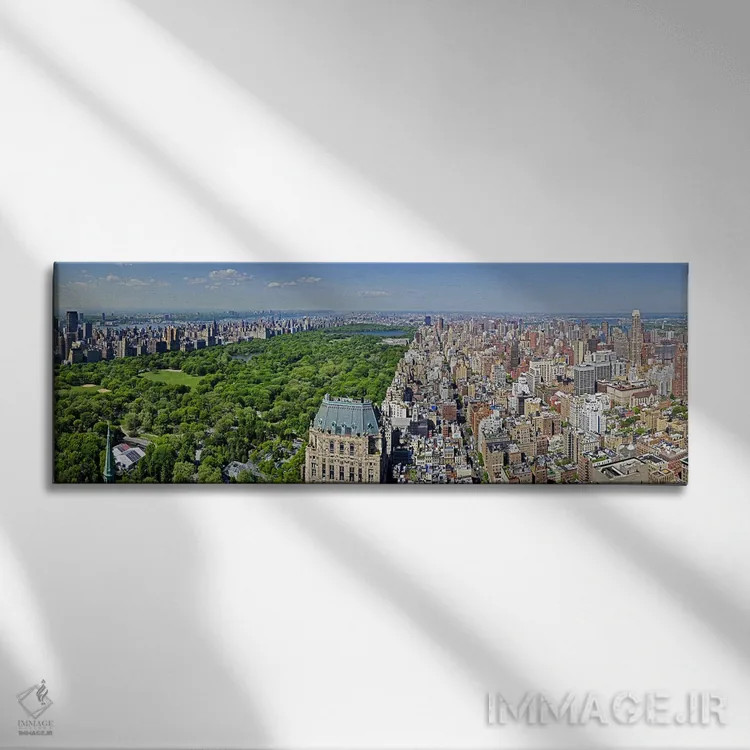 تابلو دکوراتیو Central Park, Manhattan, New York City, New York State… اثر پانورامیک ایمجز - نمای روبهرو روی دیوار