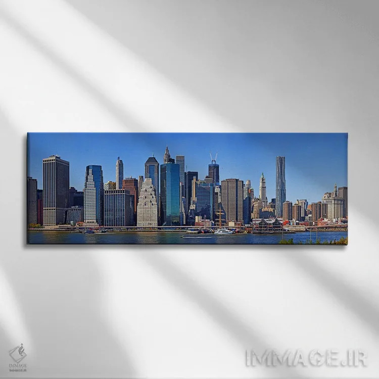 تابلو دکوراتیو Lower Manhattan, Manhattan, New York City, New York Sta… اثر پانورامیک ایمجز - نمای روبهرو روی دیوار