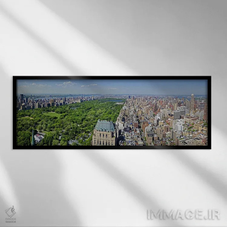 تابلو دکوراتیو Central Park, Manhattan, New York City, New York State… اثر پانورامیک ایمجز - نمای قابدار مشکی