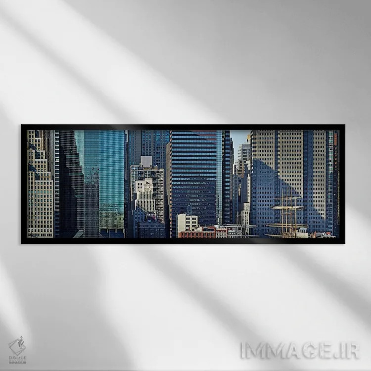 تابلو دکوراتیو New York City, New York State, USA 2011 #3" - "آسمان خر… اثر پانورامیک ایمجز - نمای قابدار مشکی