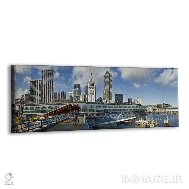تابلو دکوراتیو The Embarcadero, San Francisco, California, USA" - "ترم… اثر پانورامیک ایمجز - نمای پرسپکتیو محصول
