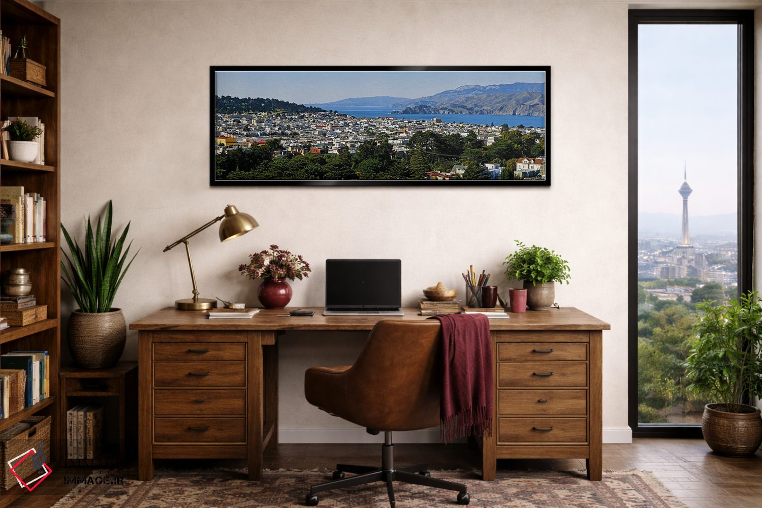 تابلو دکوراتیو Richmond District, Lincoln Park, San Francisco, Califor… اثر پانورامیک ایمجز - D3B