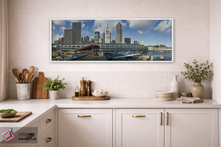 تابلو دکوراتیو The Embarcadero, San Francisco, California, USA" - "ترم… اثر پانورامیک ایمجز - D1W