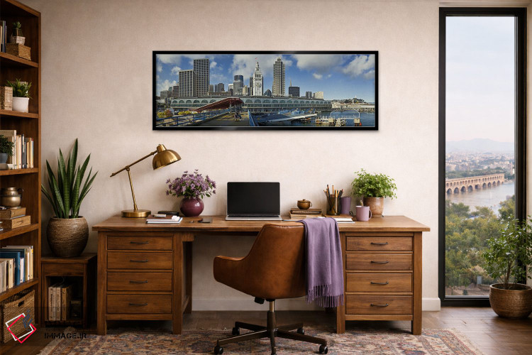 تابلو دکوراتیو The Embarcadero, San Francisco, California, USA" - "ترم… اثر پانورامیک ایمجز - D2B