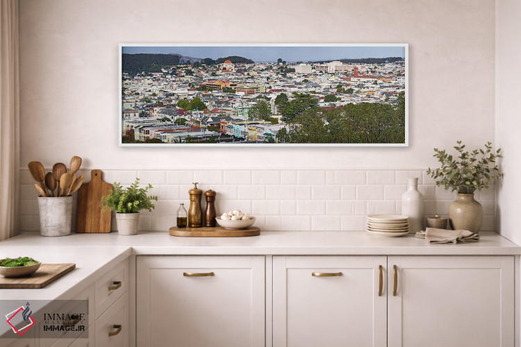تابلو دکوراتیو Richmond District, Laurel Heights, San Francisco, Calif… اثر پانورامیک ایمجز - D1W