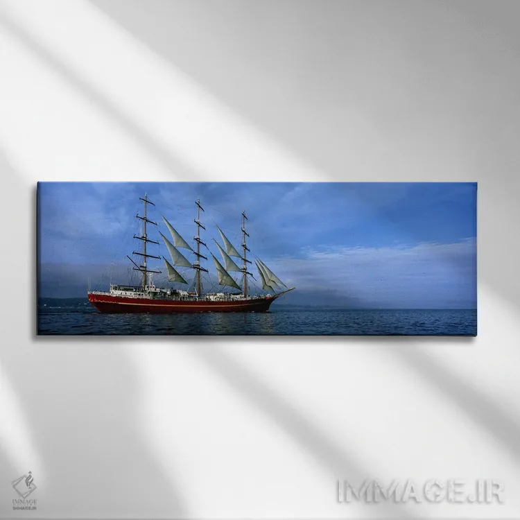 تابلو دکوراتیو مسابقه کشتی های بلند در اقیانوس، خلیج دو دوارنز، فینیست… اثر پانورامیک ایمجز - نمای روبهرو روی دیوار
