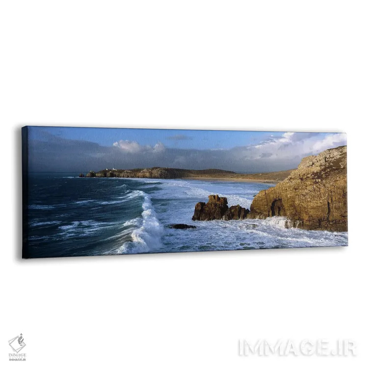تابلو دکوراتیو شبه جزیره کروزون، فینیستر، بریتانی، فرانسه اثر پانورامیک ایمجز - نمای پرسپکتیو محصول