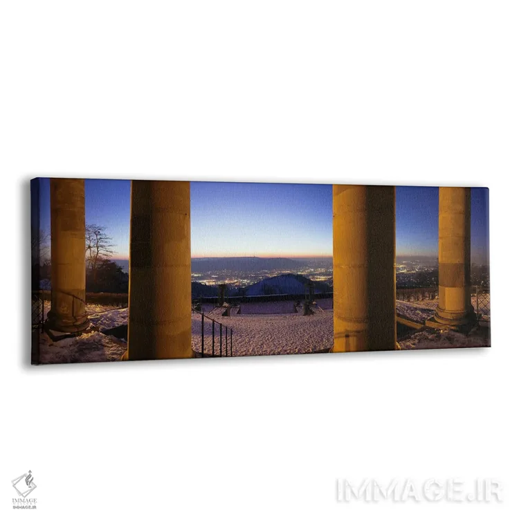 تابلو دکوراتیو ستون های کلیسای تدفین، روتنبرگ، اشتوتگارت، بادن-وورتمبر… اثر پانورامیک ایمجز - نمای پرسپکتیو محصول