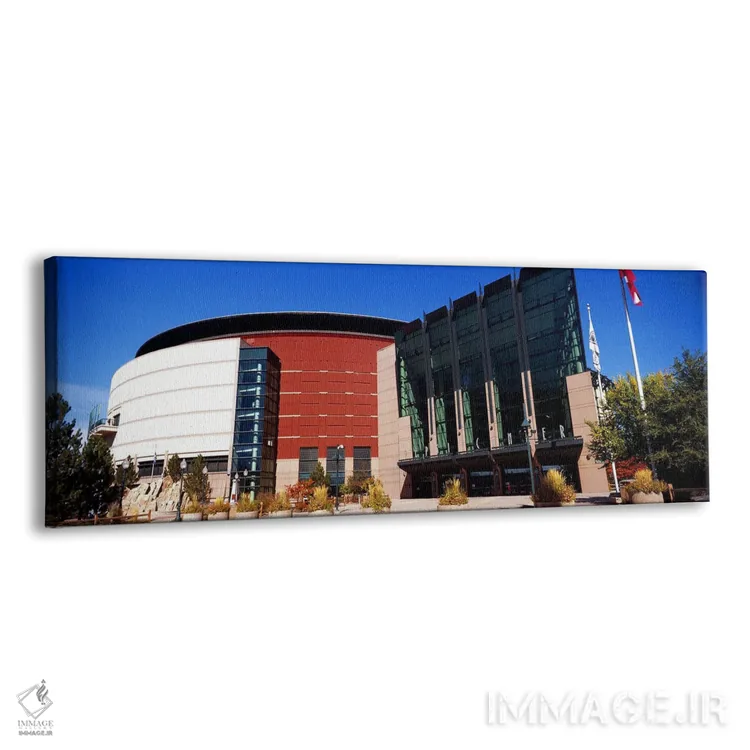 تابلو دکوراتیو ساختمان در یک شهر، مرکز پپسی، دنور، شهرستان دنور، کلراد… اثر پانورامیک ایمجز - نمای پرسپکتیو محصول