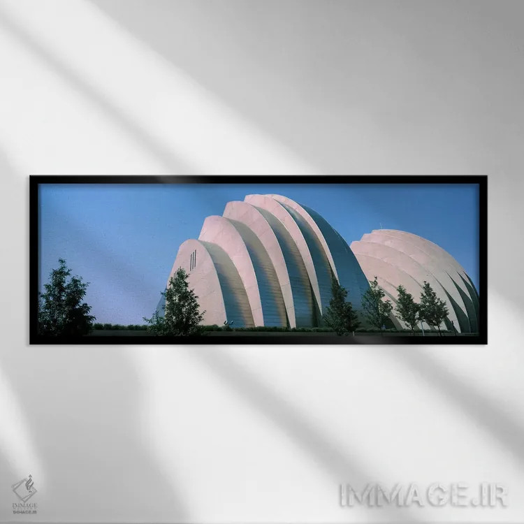 تابلو دکوراتیو مرکز کافمن برای هنرهای نمایشی، کانزاس سیتی، میزوری، ایا… اثر پانورامیک ایمجز - نمای قابدار مشکی