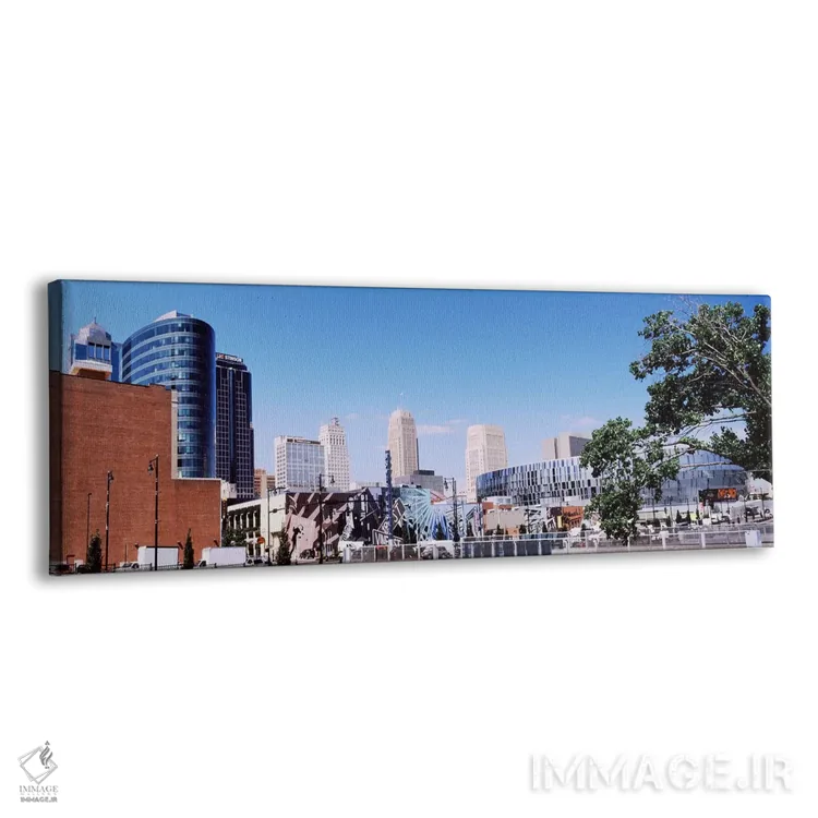 تابلو دکوراتیو هنر خیابانی در منطقه جاز، کانزاس سیتی، میزوری، ایالات م… اثر پانورامیک ایمجز - نمای پرسپکتیو محصول