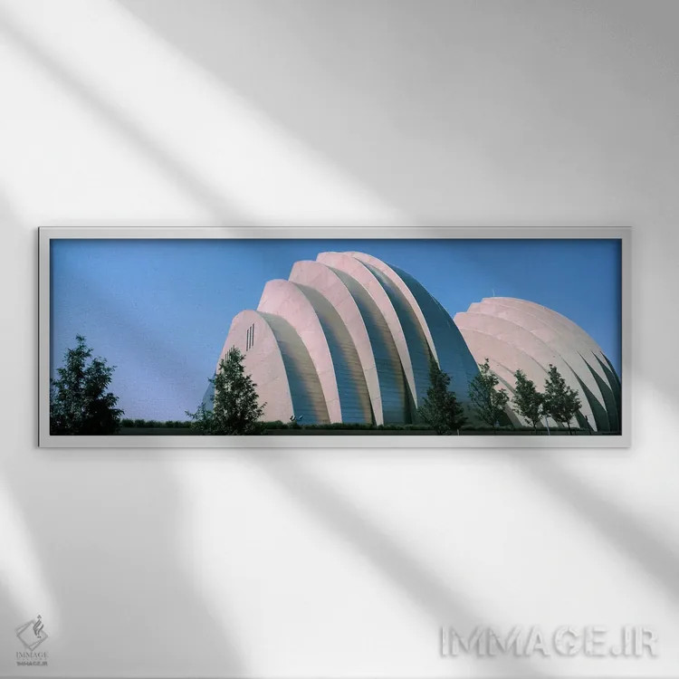 تابلو دکوراتیو مرکز کافمن برای هنرهای نمایشی، کانزاس سیتی، میزوری، ایا… اثر پانورامیک ایمجز - نمای قابدار سفید