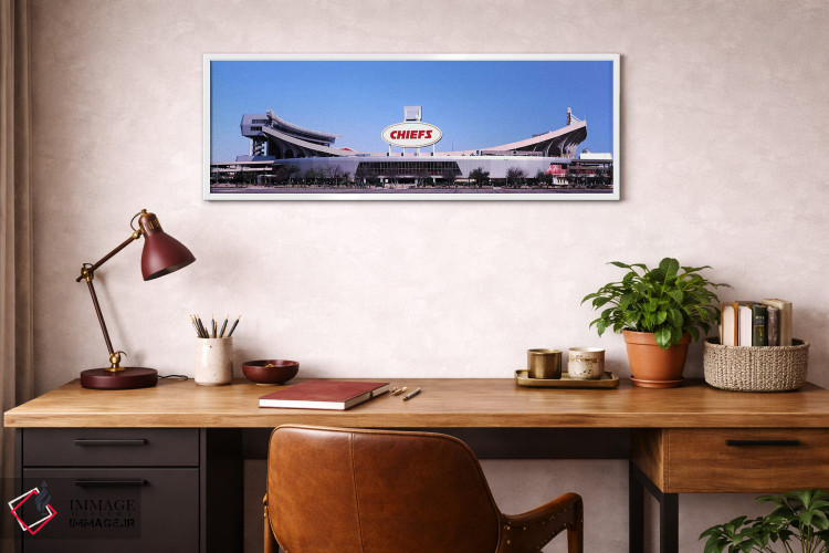 تابلو دکوراتیو استادیوم فوتبال، استادیوم اره هد، کانزاس سیتی، میزوری… اثر پانورامیک ایمجز - D3W