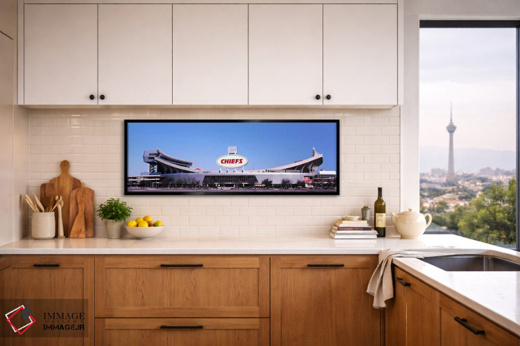 تابلو دکوراتیو استادیوم فوتبال، استادیوم اره هد، کانزاس سیتی، میزوری… اثر پانورامیک ایمجز - D5B