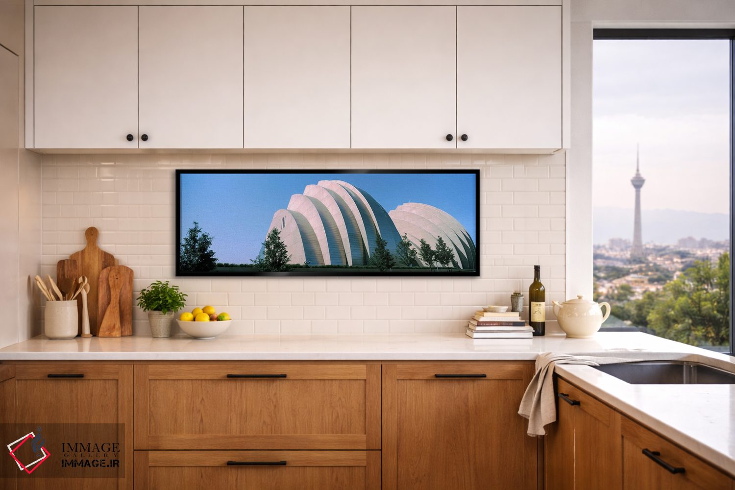 تابلو دکوراتیو مرکز کافمن برای هنرهای نمایشی، کانزاس سیتی، میزوری، ایا… اثر پانورامیک ایمجز - D5B