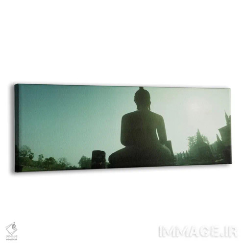 تابلو دکوراتیو نمای از زاویه پایین از مجسمه بودا، پارک تاریخی سوخوتای… اثر پانورامیک ایمجز - نمای پرسپکتیو محصول