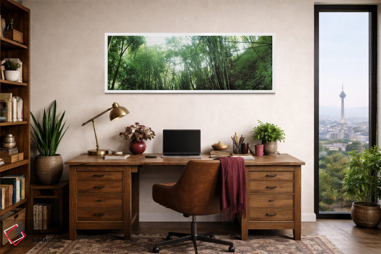 تابلو دکوراتیو جنگل بامبو، چیانگ مای، تایلند #2 اثر پانورامیک ایمجز - D1W