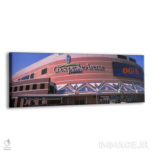 تابلو دکوراتیو نمای از زاویه پایین از یک استادیوم، ارنای انرژی چساپیک… اثر پانورامیک ایمجز - نمای پرسپکتیو محصول