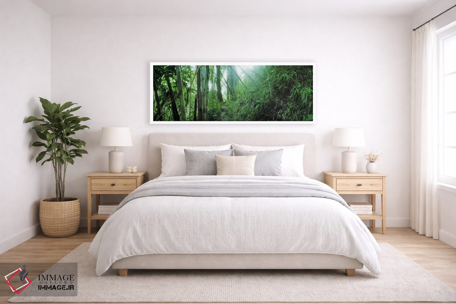 تابلو دکوراتیو جنگل بامبو، چیانگ مای، تایلند اثر پانورامیک ایمجز - D5W