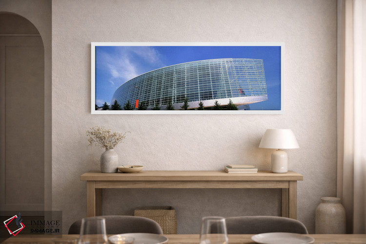 تابلو دکوراتیو نمای مرکز BOK، تولسا، اوکلاهاما، ایالات متحده آمریکا اثر پانورامیک ایمجز - D1W