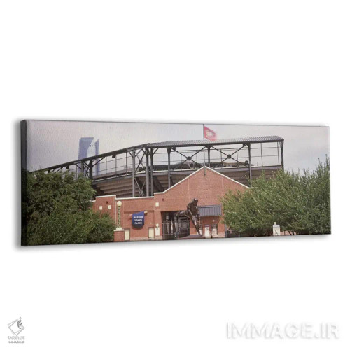 تابلو دکوراتیو پلازای وارن اسپان در پارک بیسبال چیکاسا بریکتون، اوکلاه… اثر پانورامیک ایمجز - نمای پرسپکتیو محصول