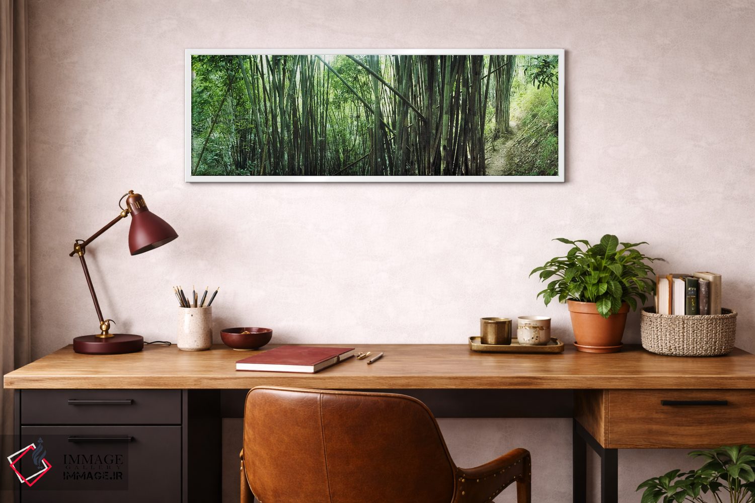 تابلو دکوراتیو جنگل بامبو، چیانگ مای، تایلند #3 اثر پانورامیک ایمجز - D3W