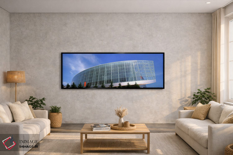 تابلو دکوراتیو نمای مرکز BOK، تولسا، اوکلاهاما، ایالات متحده آمریکا اثر پانورامیک ایمجز - D3B