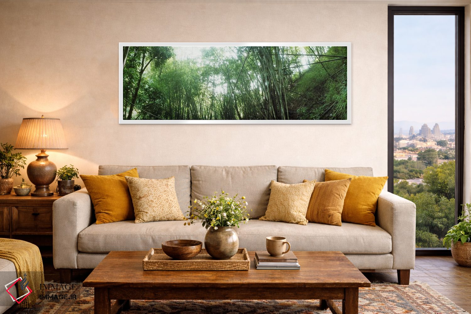تابلو دکوراتیو جنگل بامبو، چیانگ مای، تایلند #2 اثر پانورامیک ایمجز - D4W
