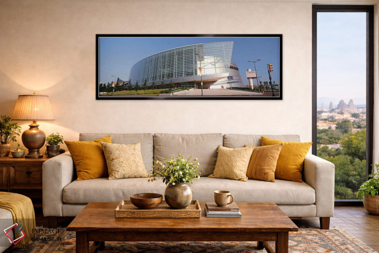 تابلو دکوراتیو نمای مرکز BOK، تولسا، اوکلاهاما، ایالات متحده آمریکا #2 اثر پانورامیک ایمجز - D6B
