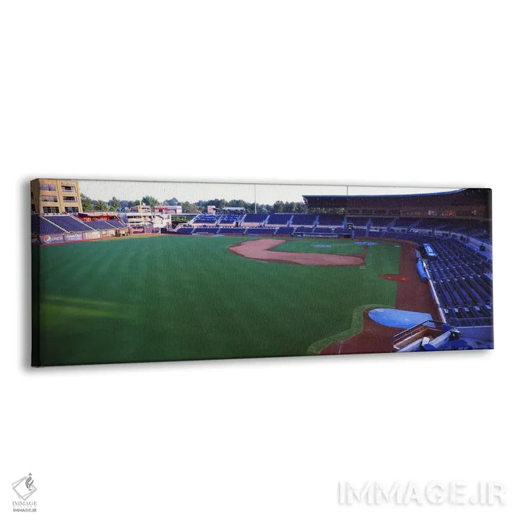 تابلو دکوراتیو استادیوم بیسبال در یک شهر، پارک ورزشی دورهم بولز، دورها… اثر پانورامیک ایمجز - نمای پرسپکتیو محصول