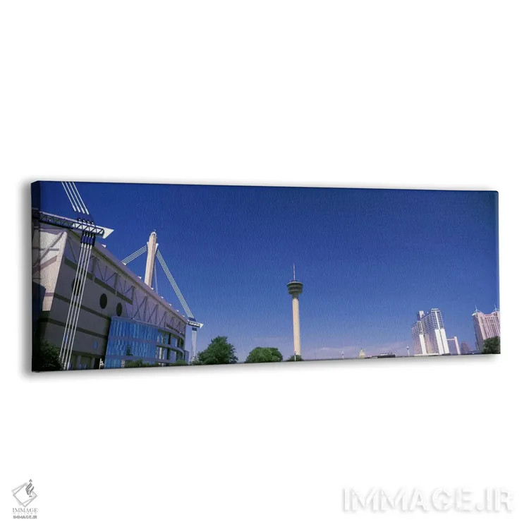 تابلو دکوراتیو ساختمان ها در یک شهر، آلامودوم، برج قاره ها، هتل ماریت… اثر پانورامیک ایمجز - نمای پرسپکتیو محصول