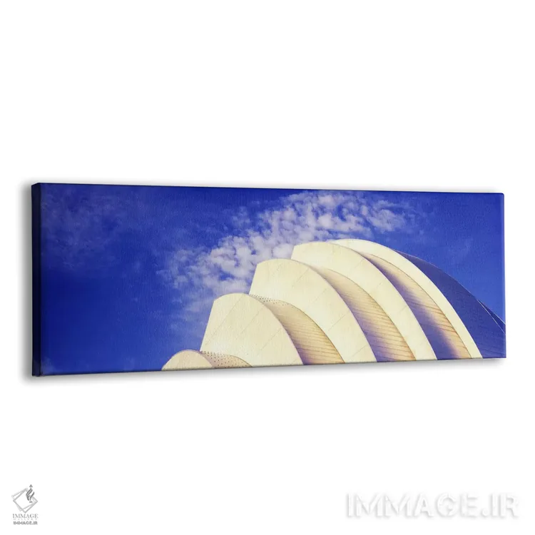 تابلو دکوراتیو نمای پایین از بالای نیمه شل یک مکان، مرکز کافمن برای هن… اثر پانورامیک ایمجز - نمای پرسپکتیو محصول