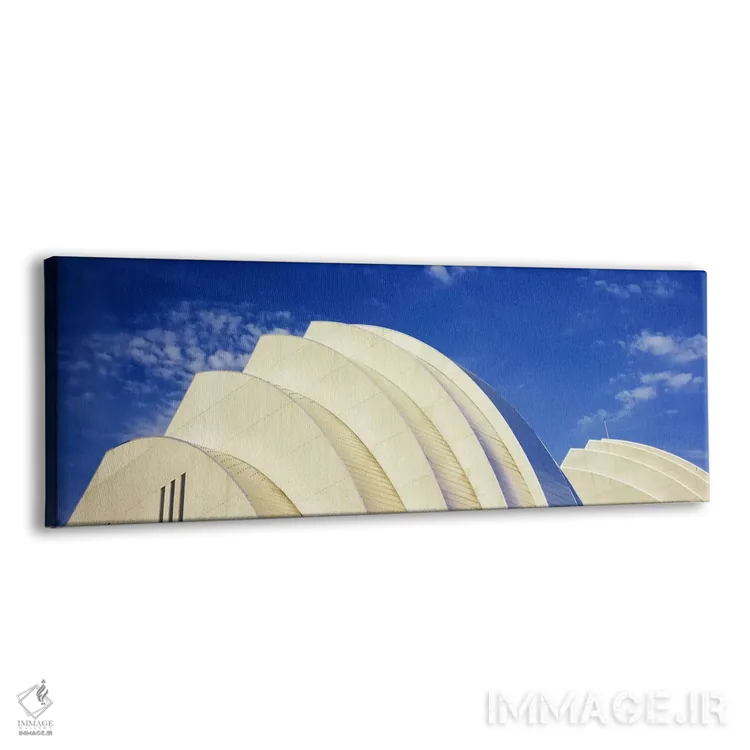 تابلو دکوراتیو نمای پایین از بالای نیمه شل ها، مرکز کافمن برای هنرهای… اثر پانورامیک ایمجز - نمای پرسپکتیو محصول