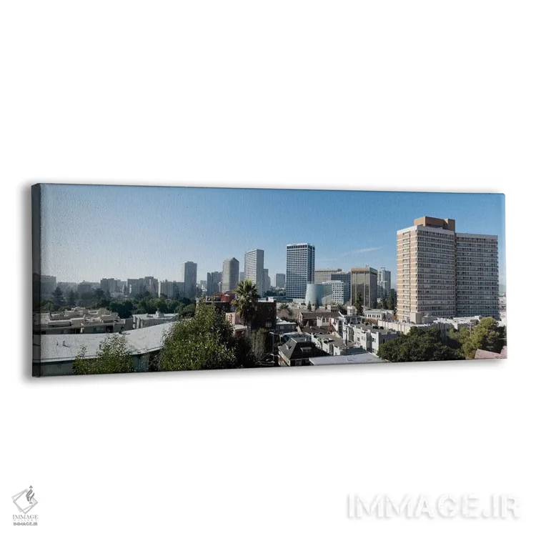 تابلو دکوراتیو نمایی از اوکلند از نقطه آدامز، کالیفرنیا، ایالات متحده… اثر پانورامیک ایمجز - نمای پرسپکتیو محصول